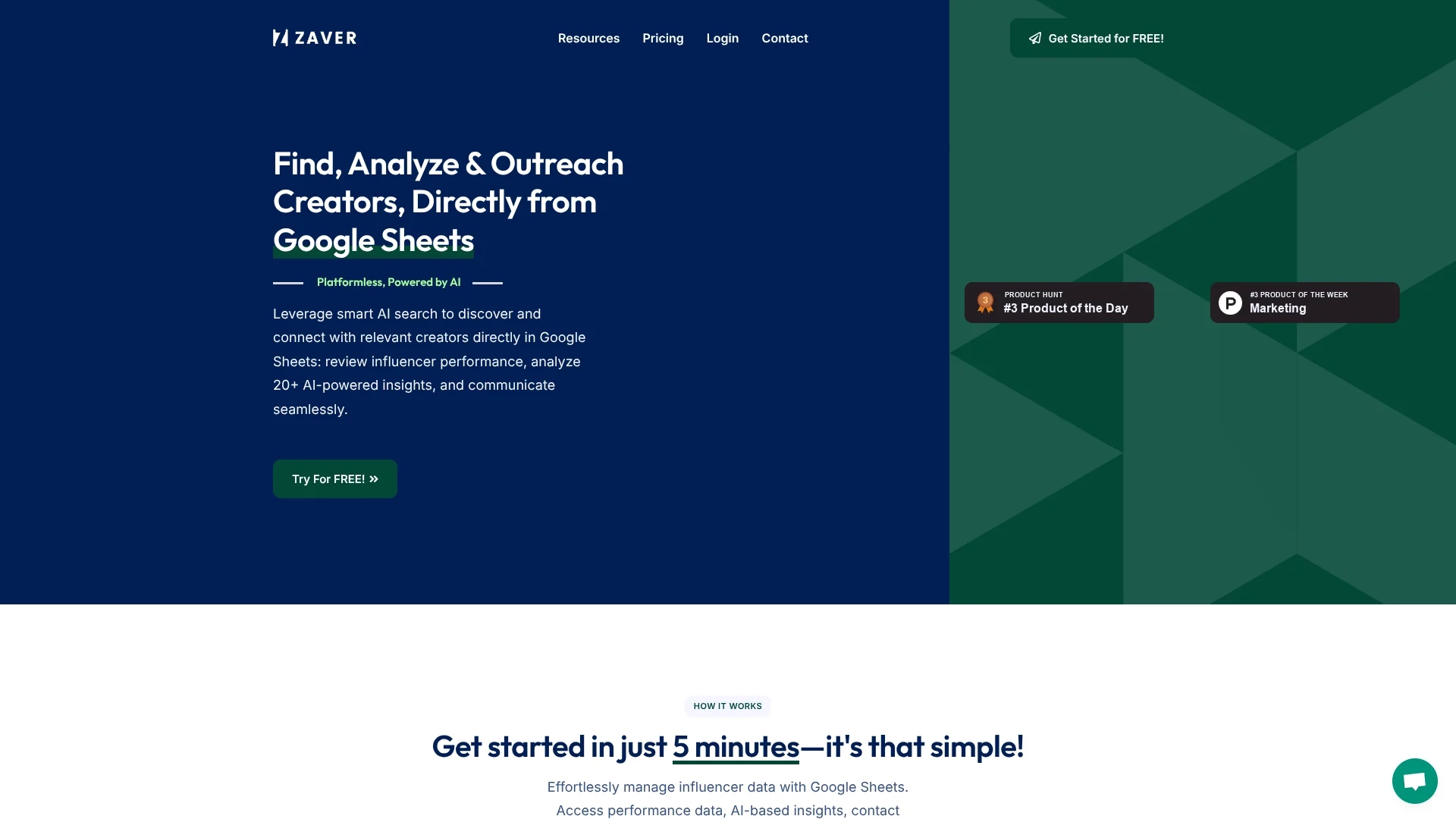 zaver homepage