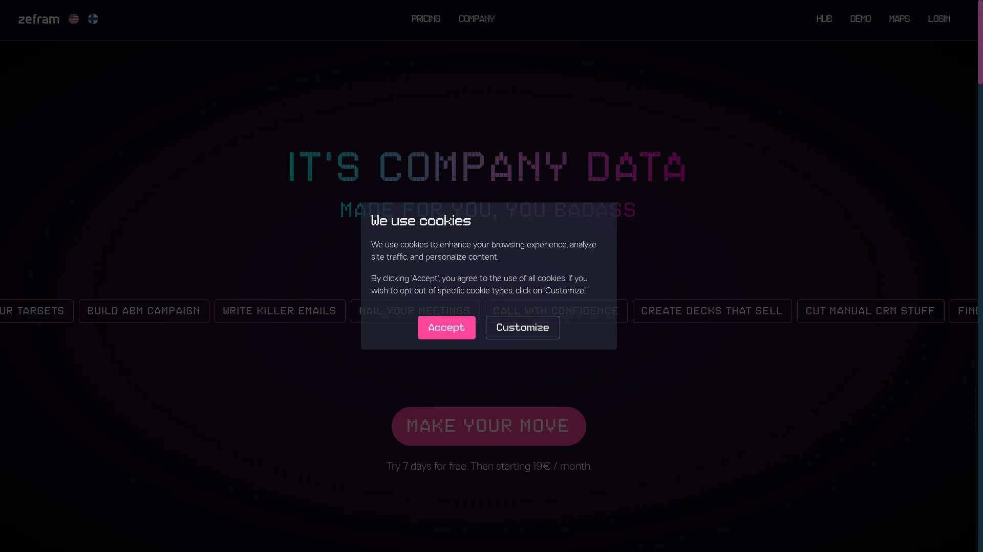 zefram homepage