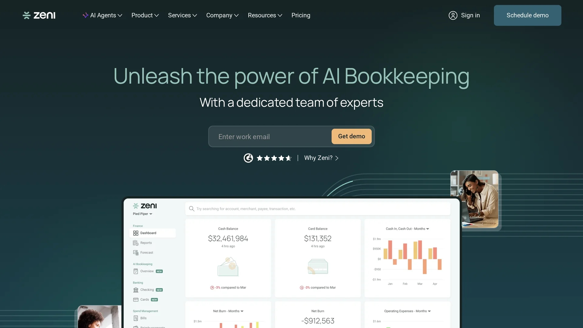 zeni-ai homepage