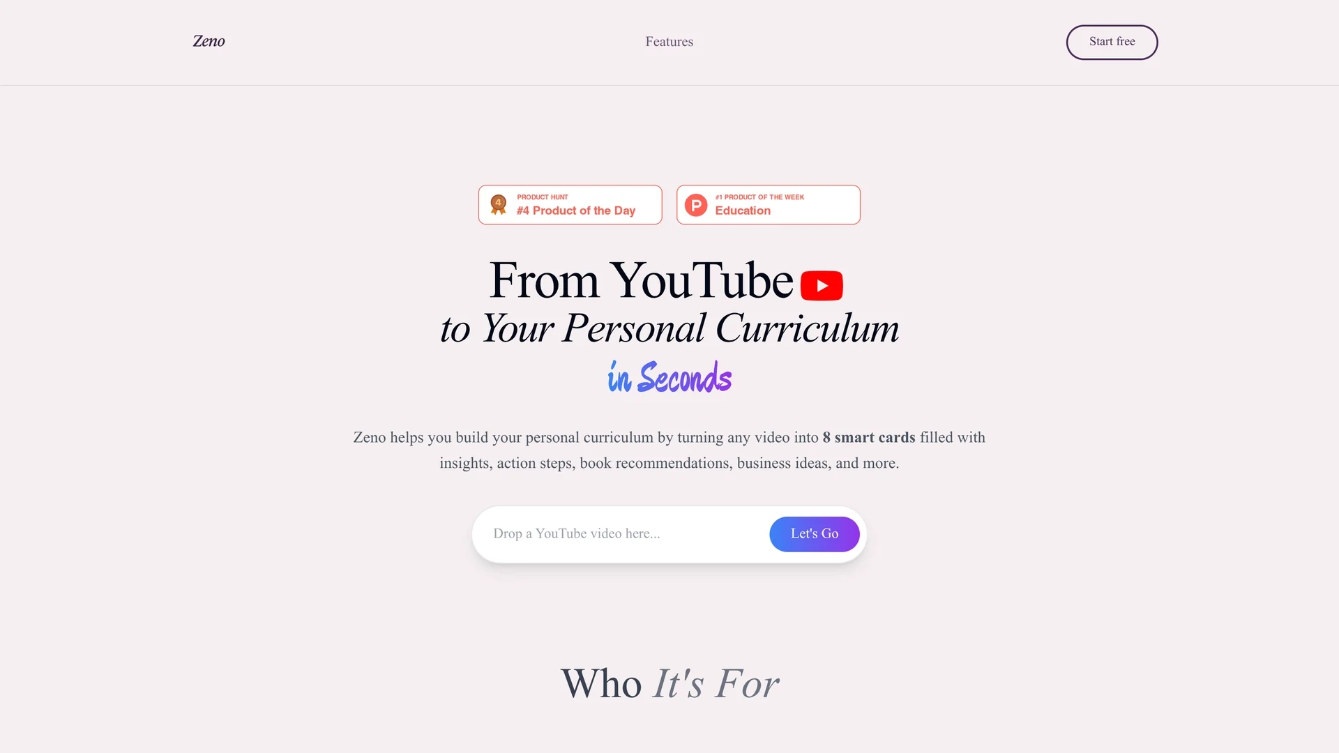 zeno homepage