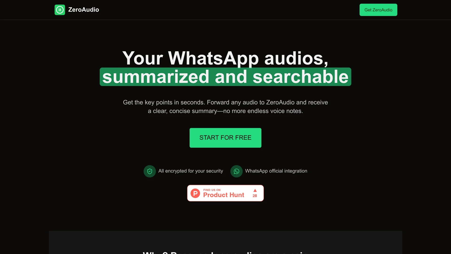 zeroaudio homepage