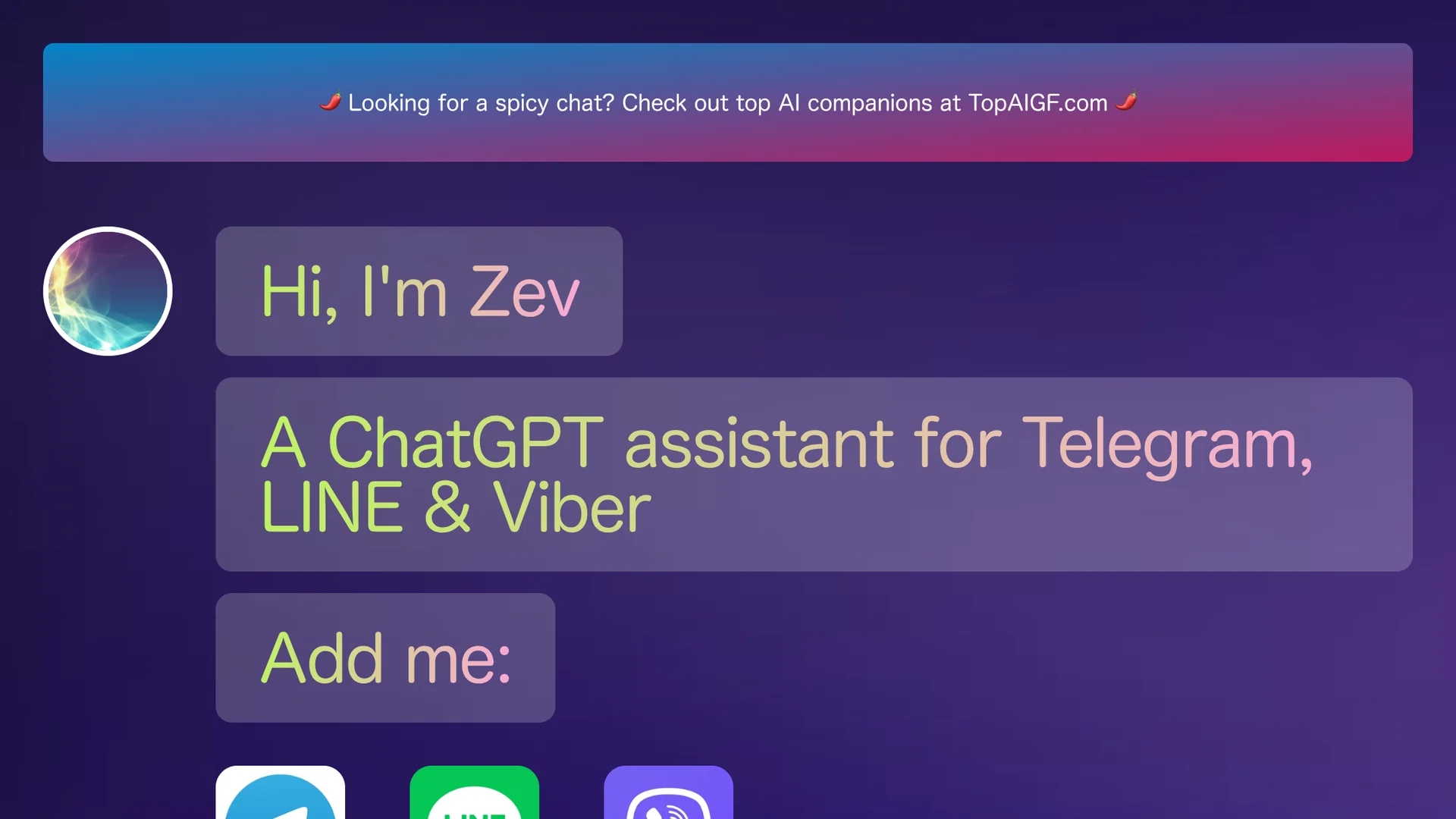 zevbot homepage