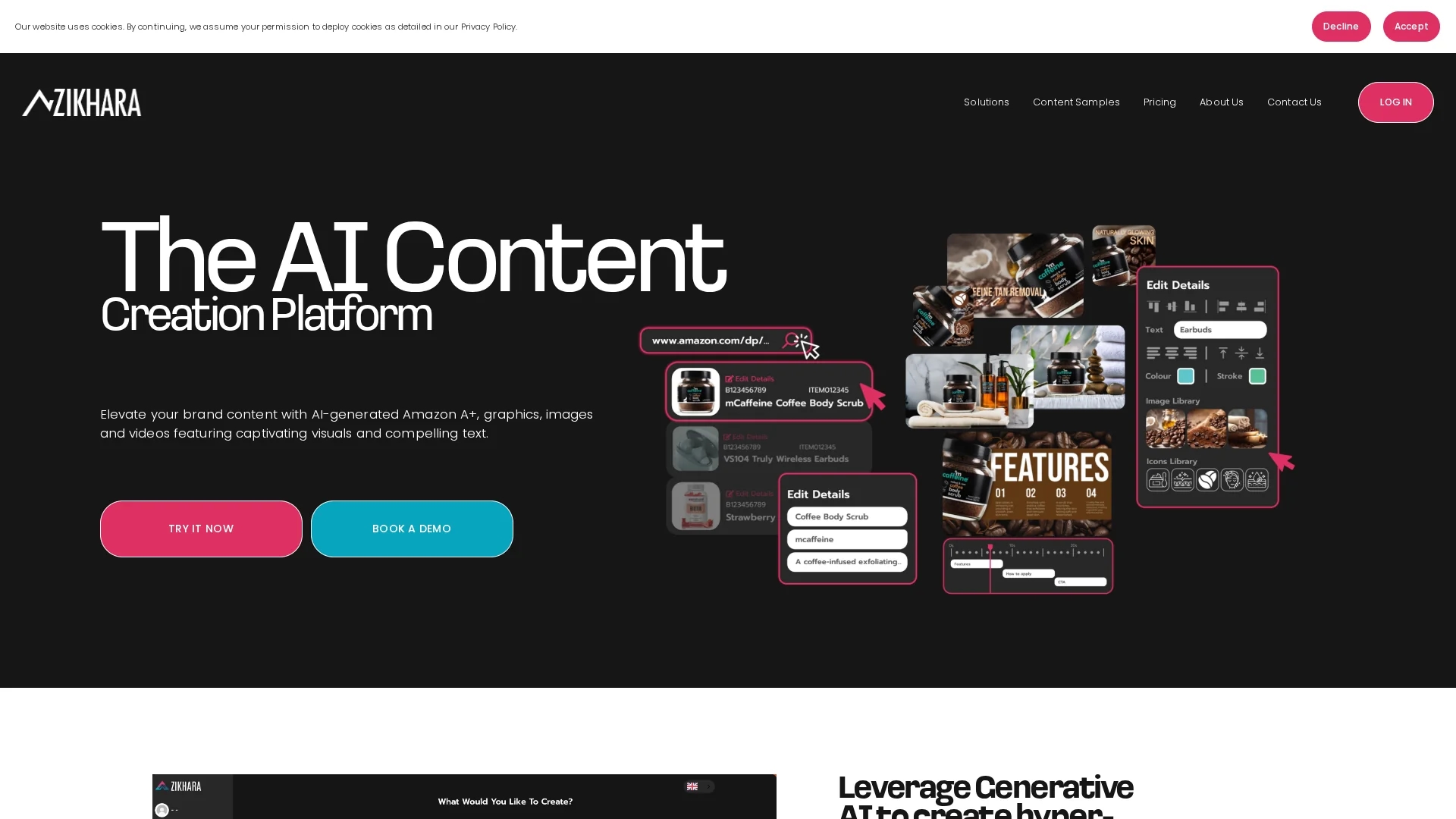 zikhara-ai homepage