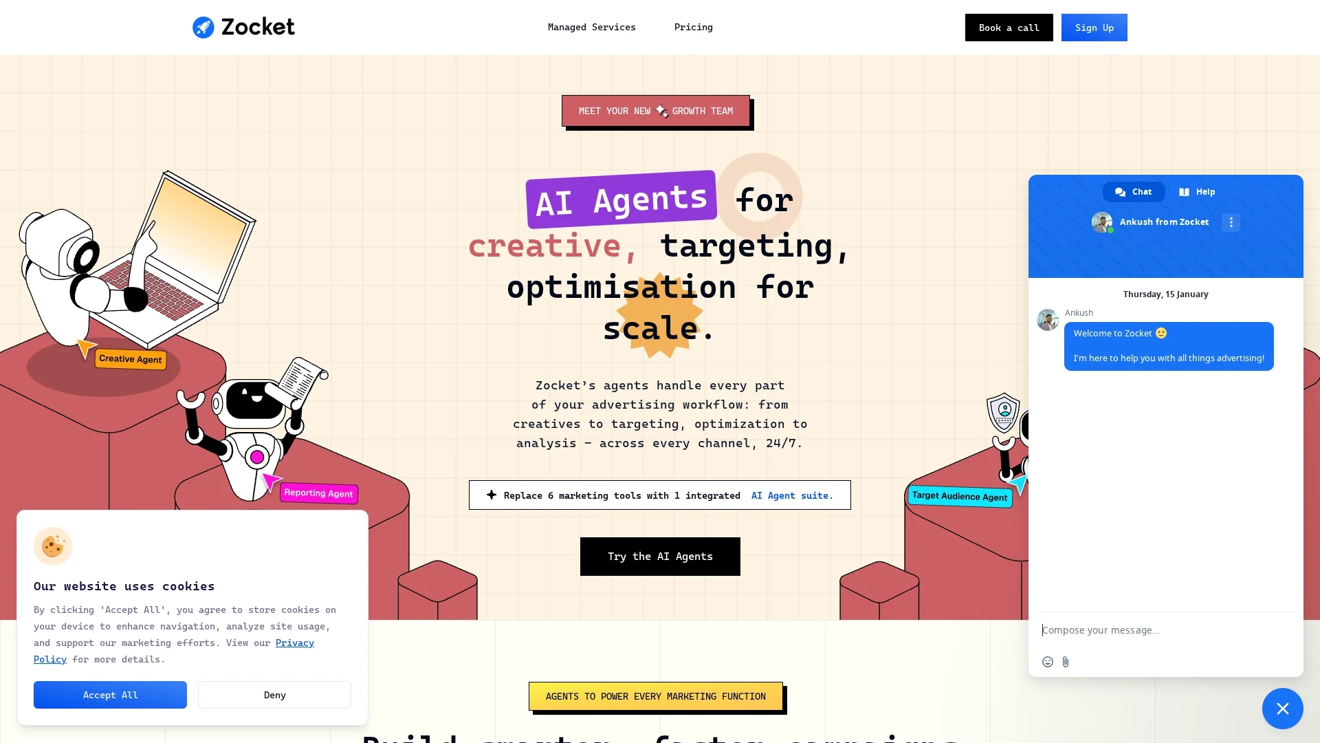 zocket homepage