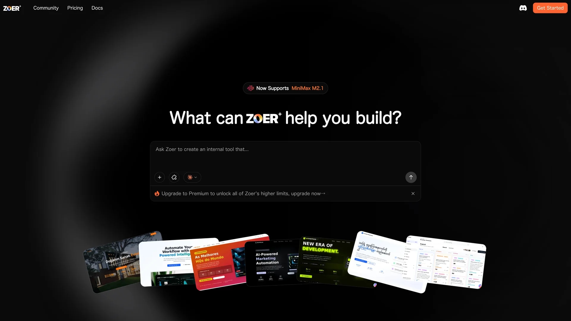 zoer homepage