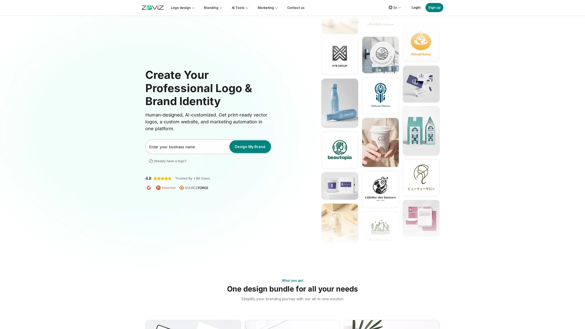 zoviz homepage