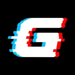 glitching logo