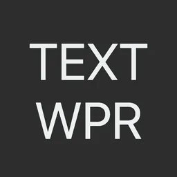 textwallpaper logo