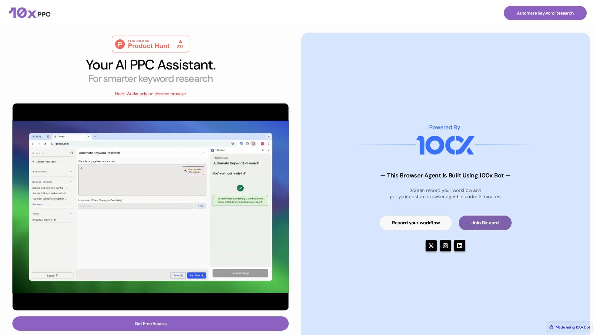 10x-ppc homepage
