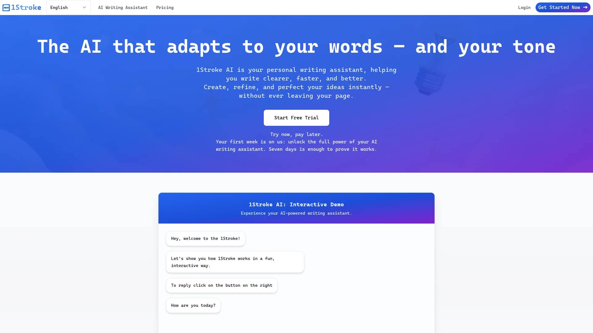1stroke homepage