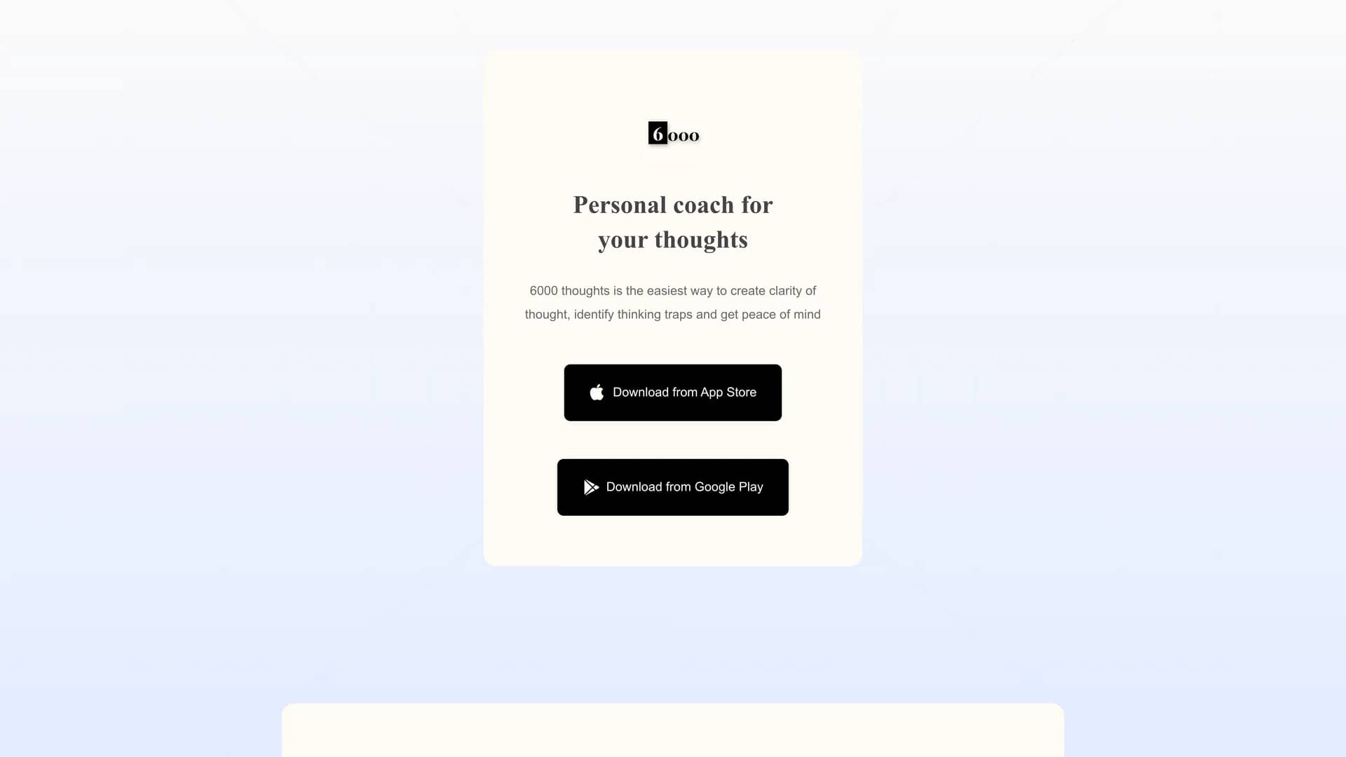 6000-thoughts homepage