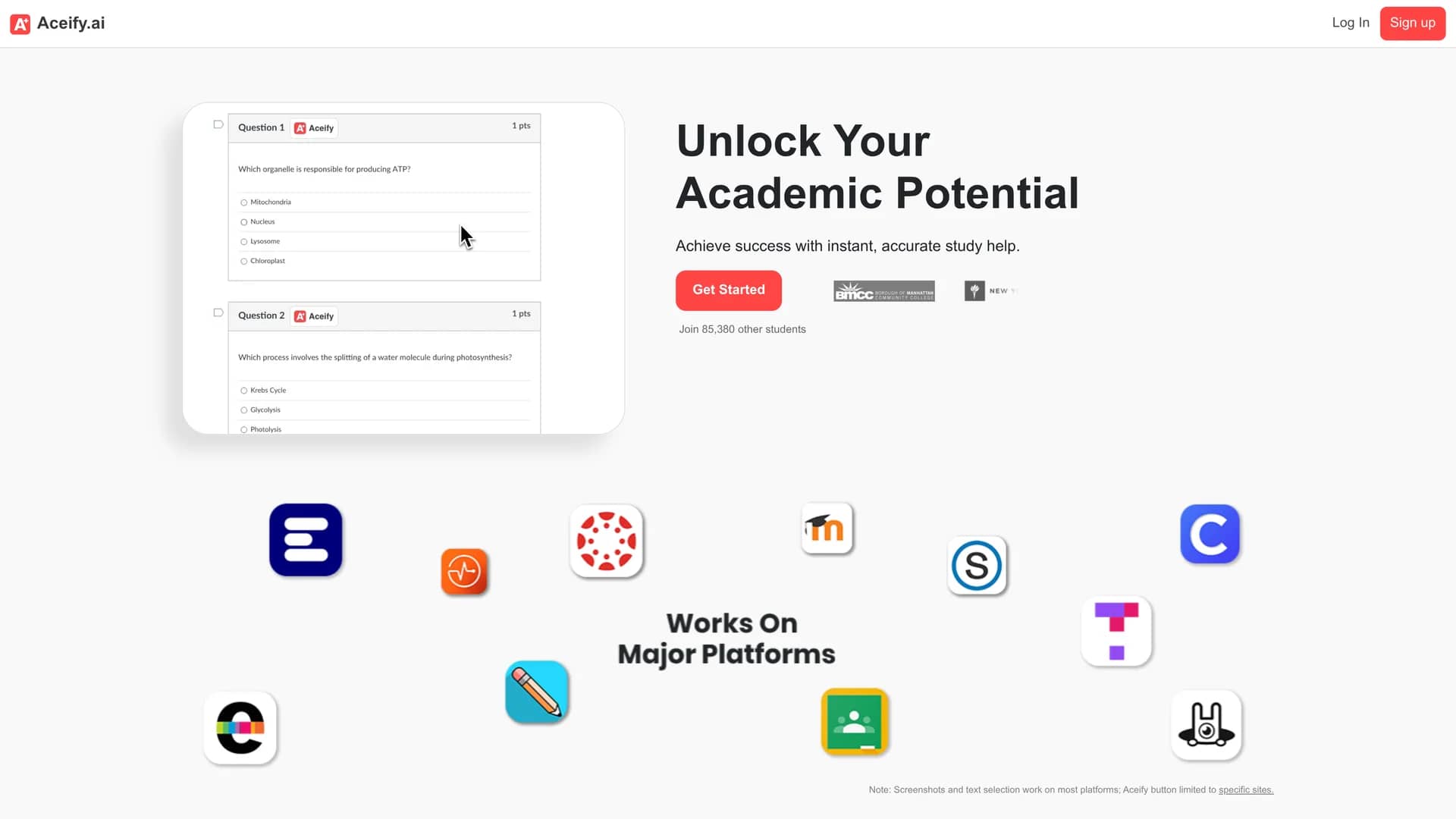 aceify-ai homepage