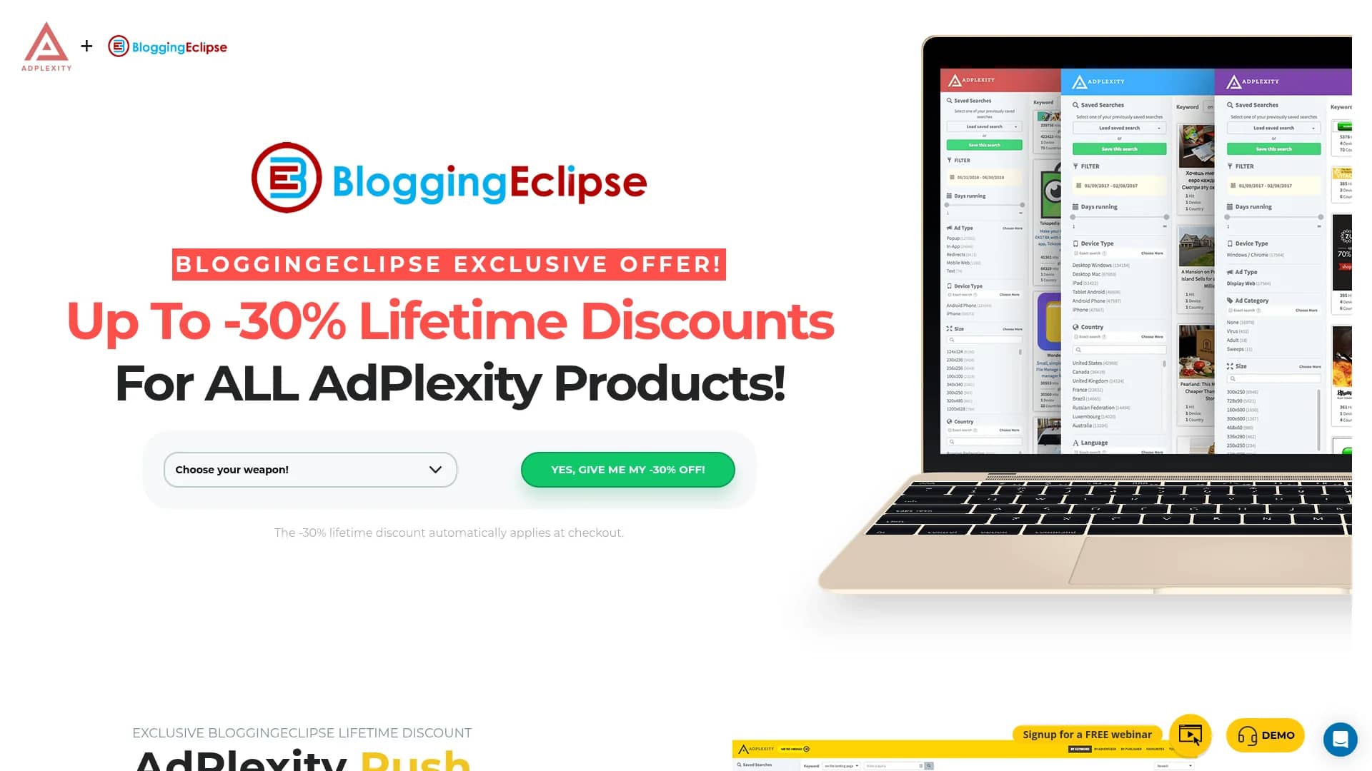 adplexity homepage