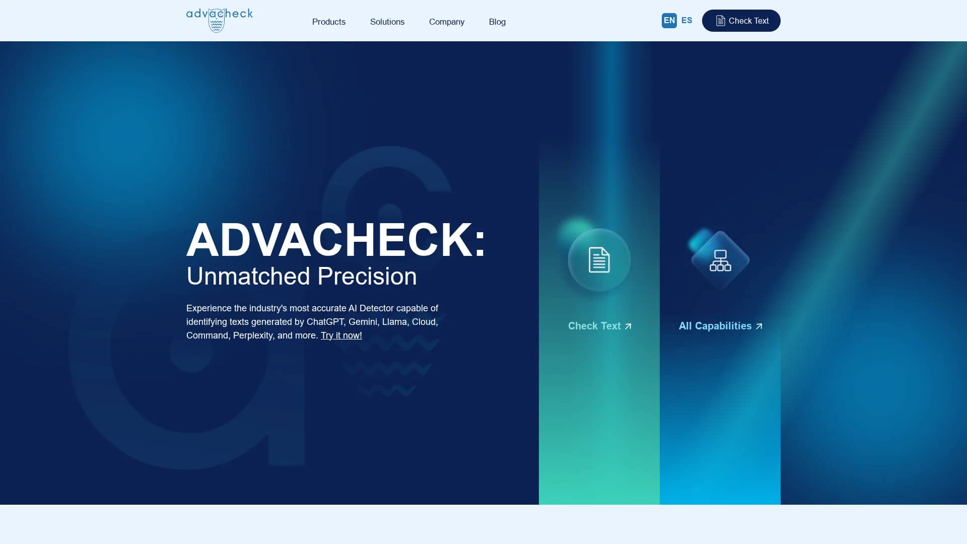 advacheck homepage