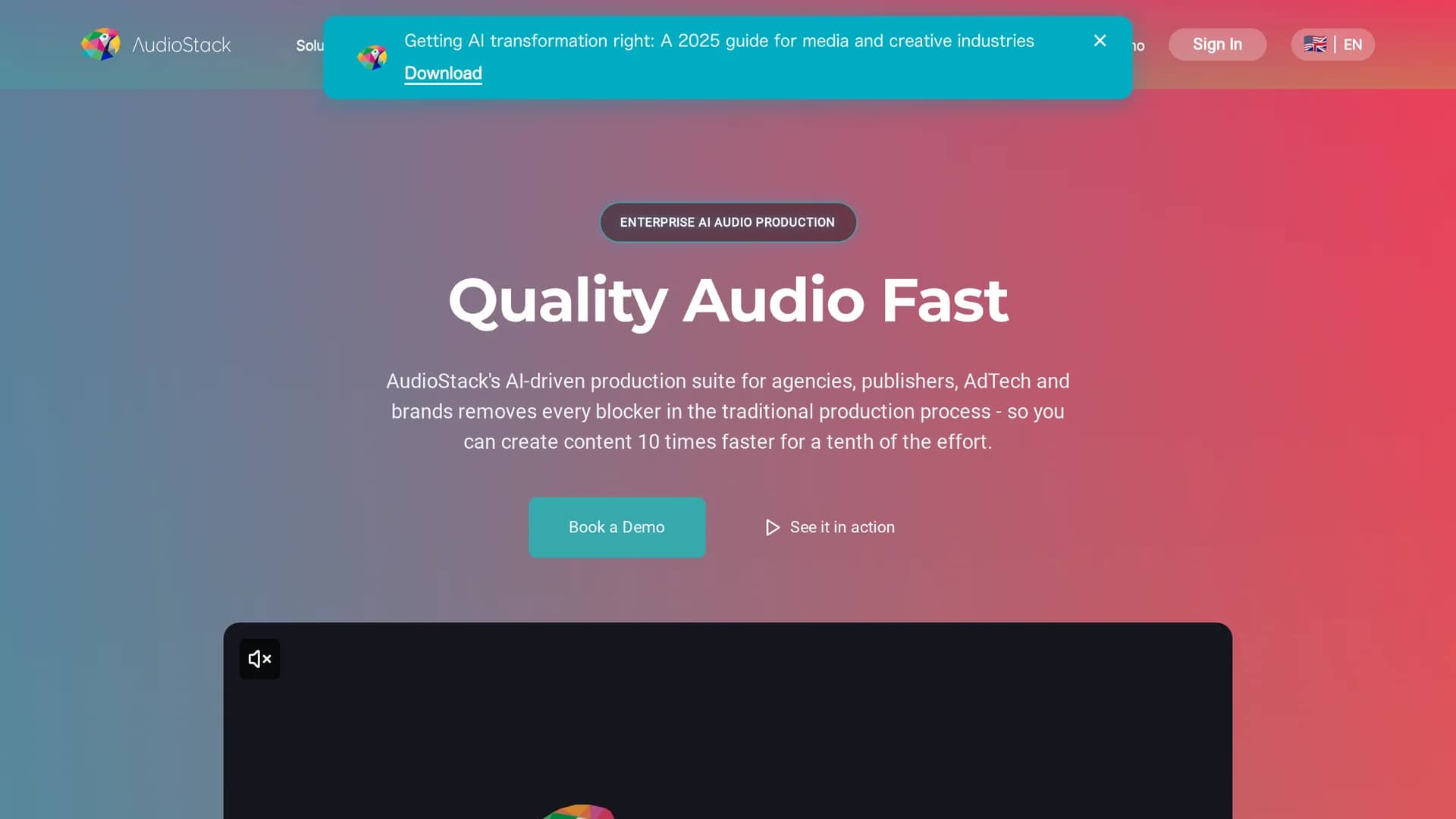 aflorithmic homepage