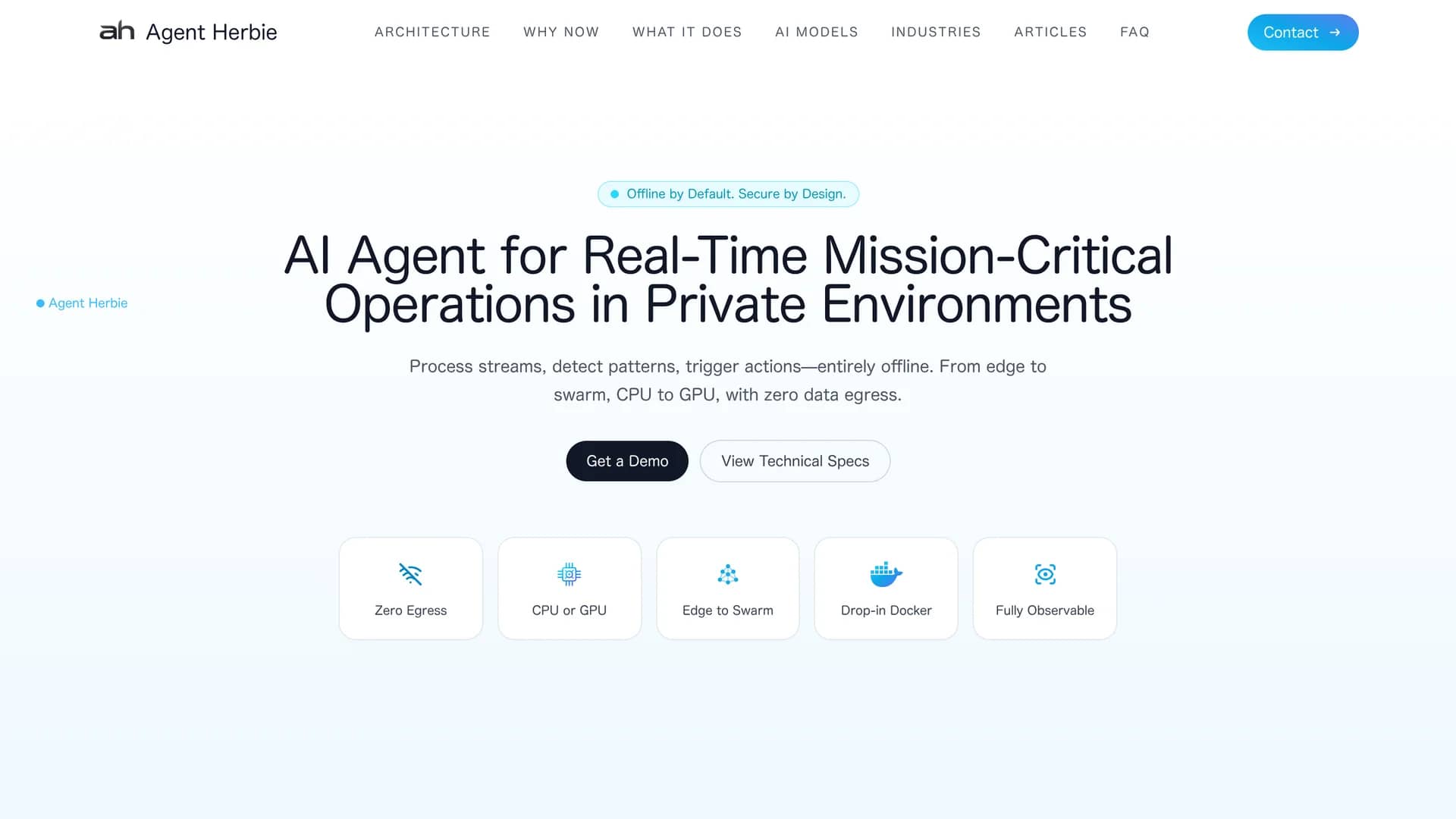 agent-herbie homepage