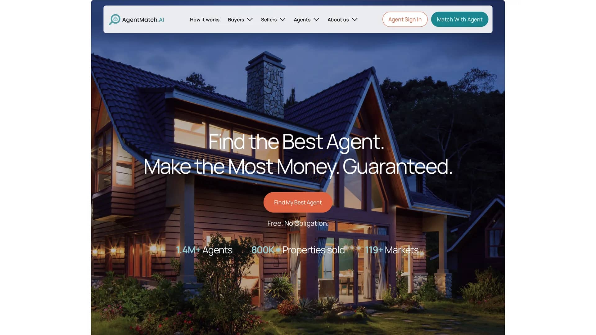 agentmatch-ai homepage