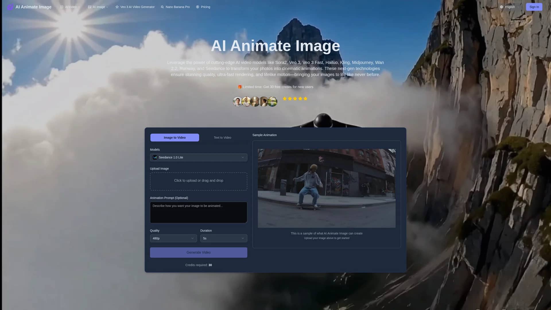 ai-animate-image-org homepage
