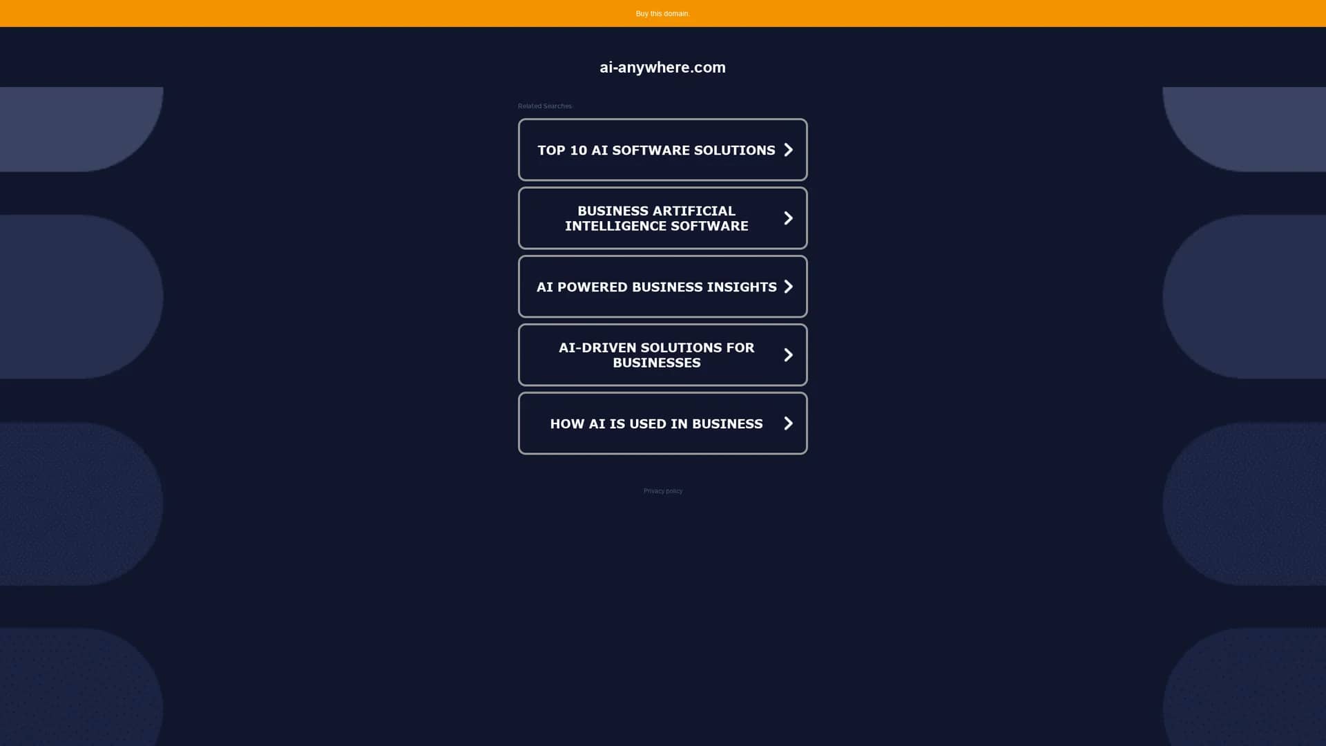 ai-anywhere homepage