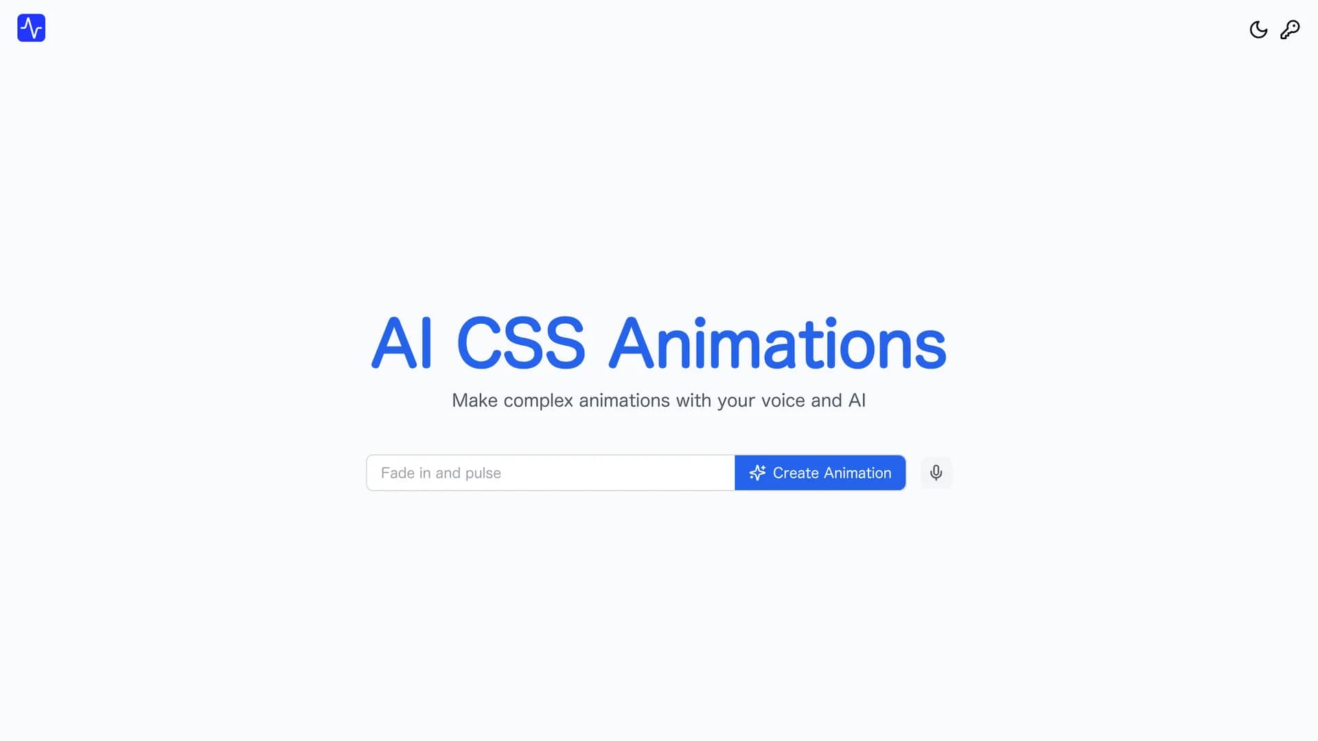 ai-css-animations homepage