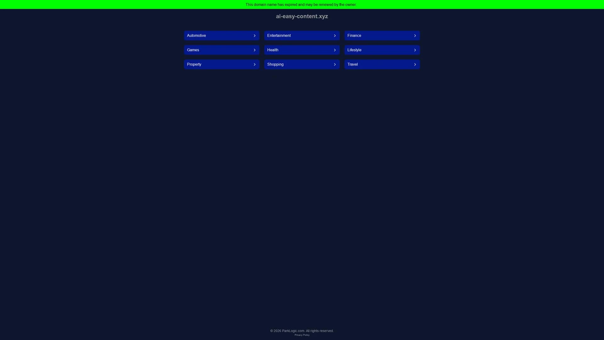 ai-easy-content-studio homepage