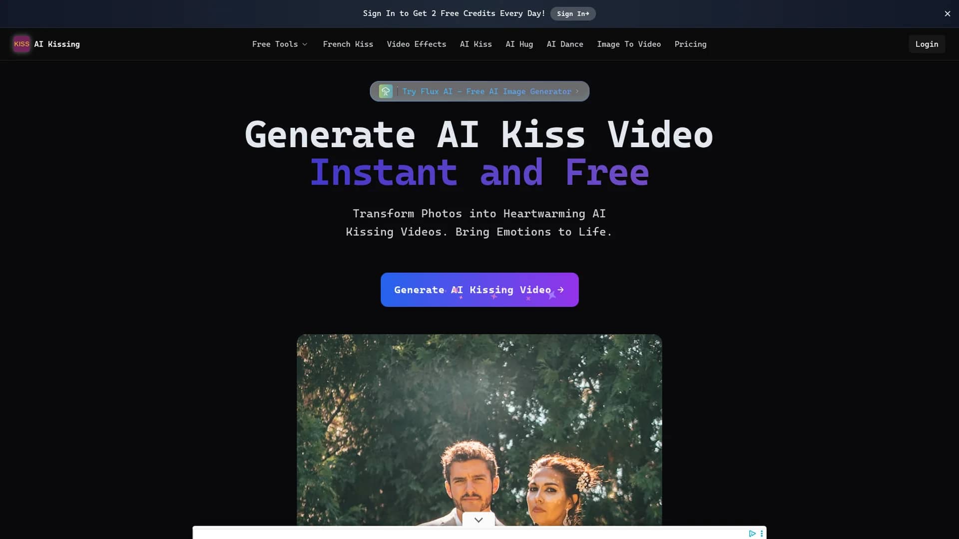 ai-kissing homepage