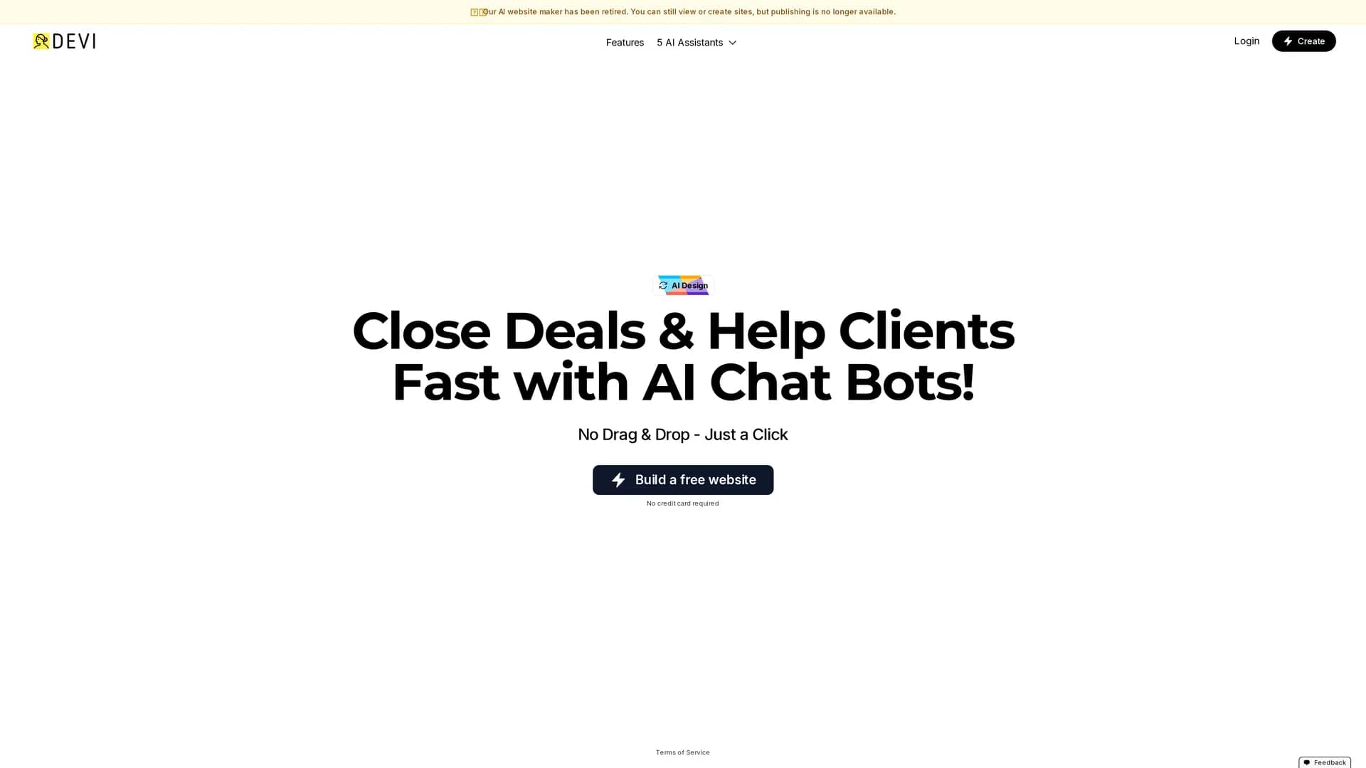 ai-landing-page-builder homepage