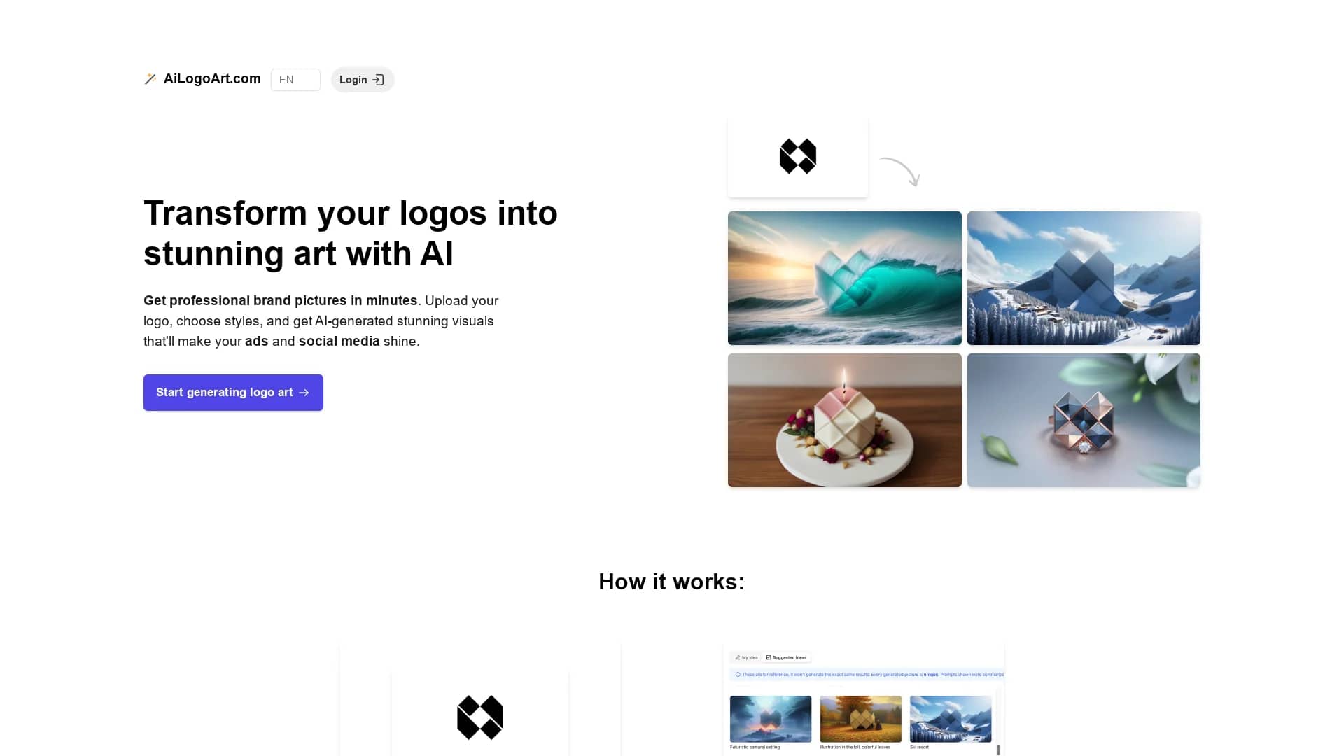 ai-logo-art homepage