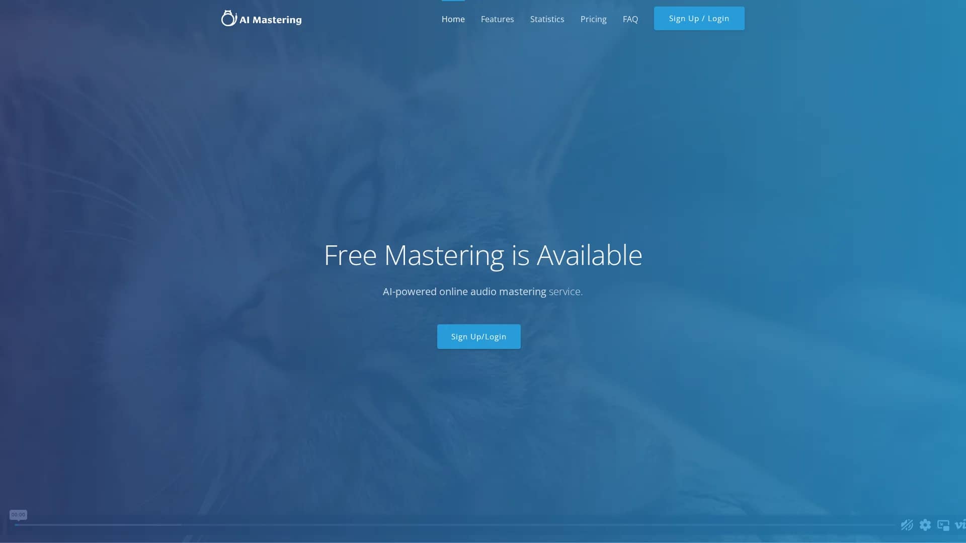 ai-mastering homepage