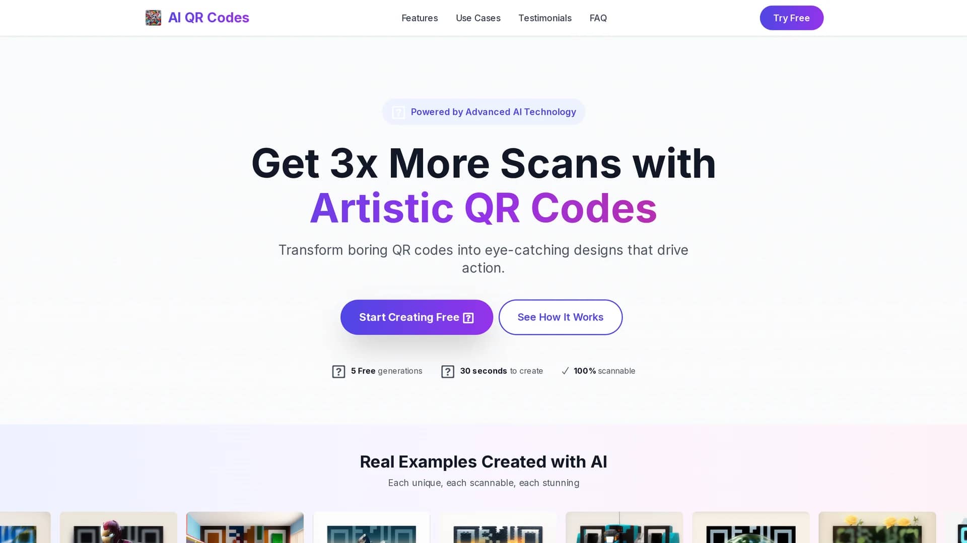 ai-qr-codes homepage