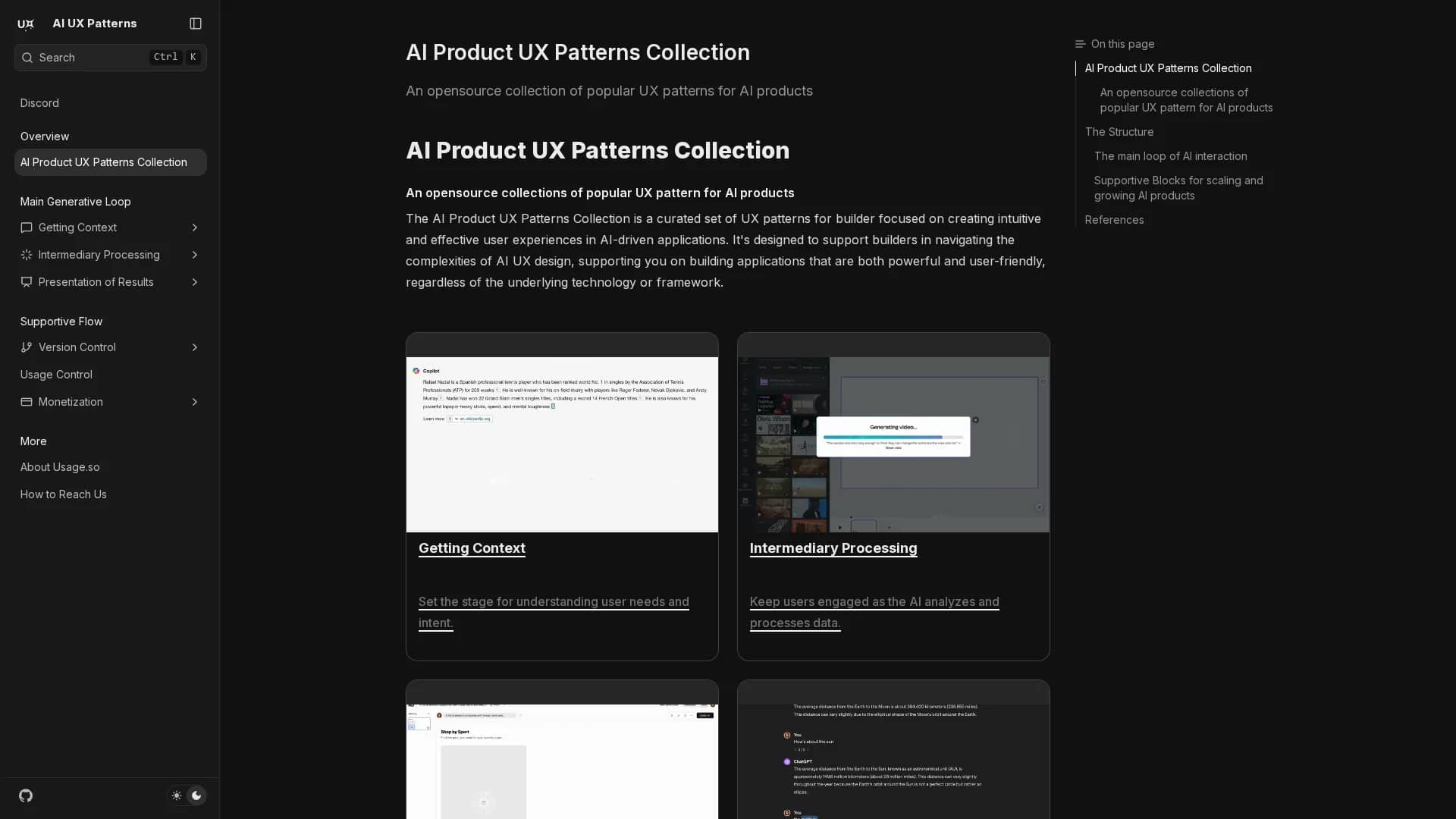 ai-ux-patterns homepage