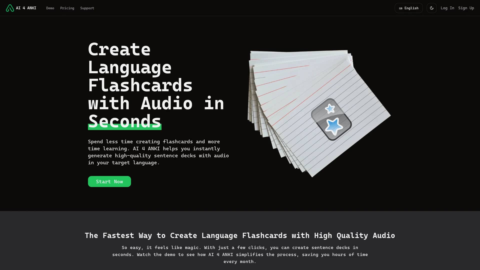 ai4anki homepage
