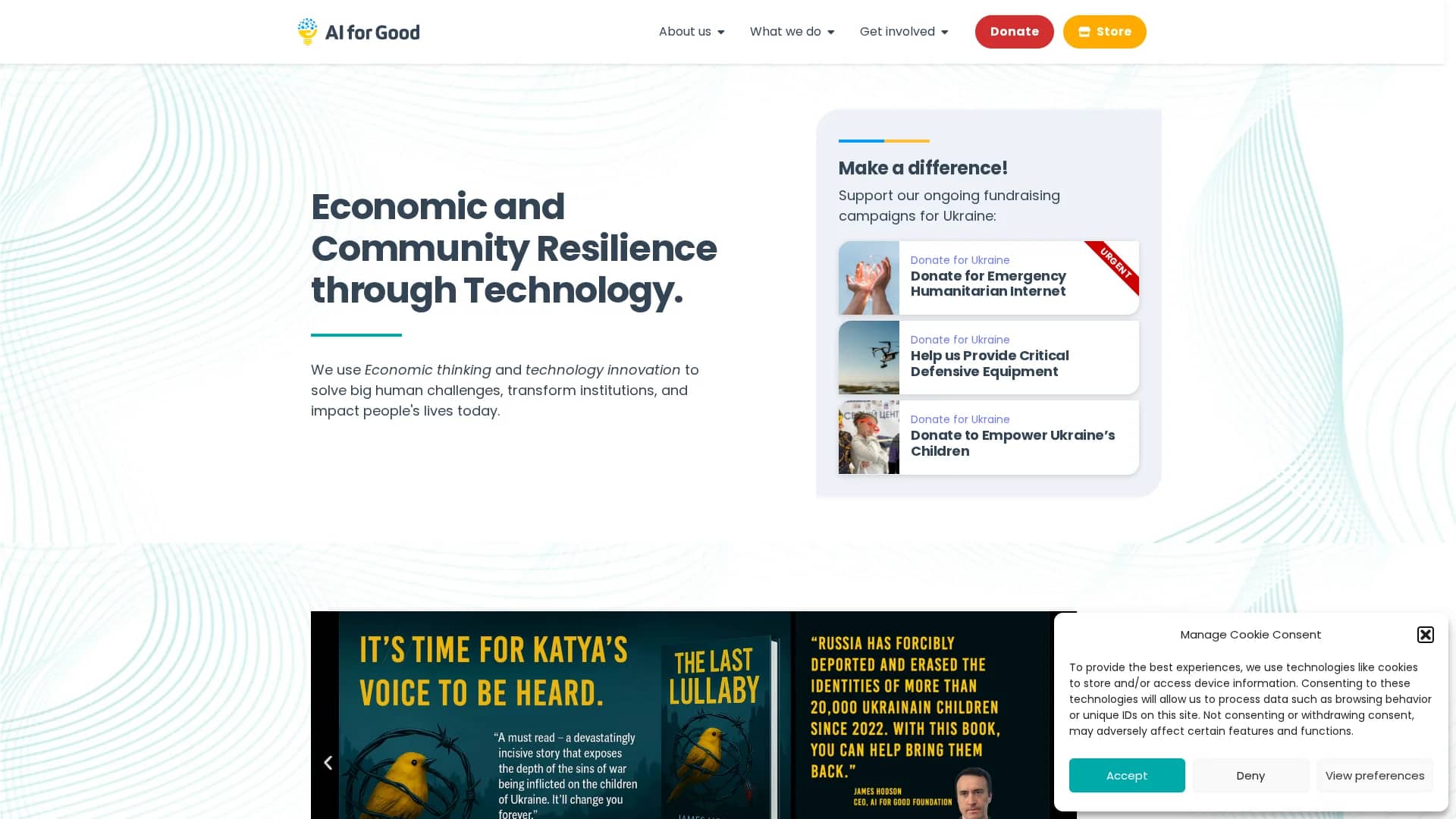 ai4good-org homepage