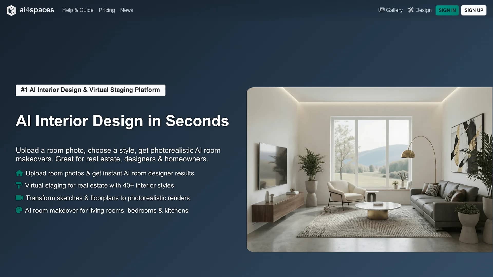 ai4spaces homepage
