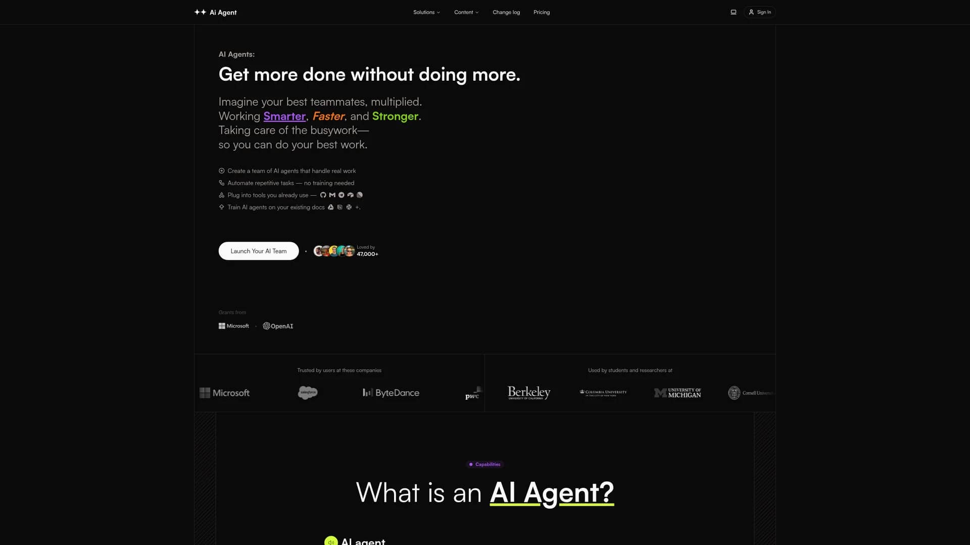aiagent-app homepage