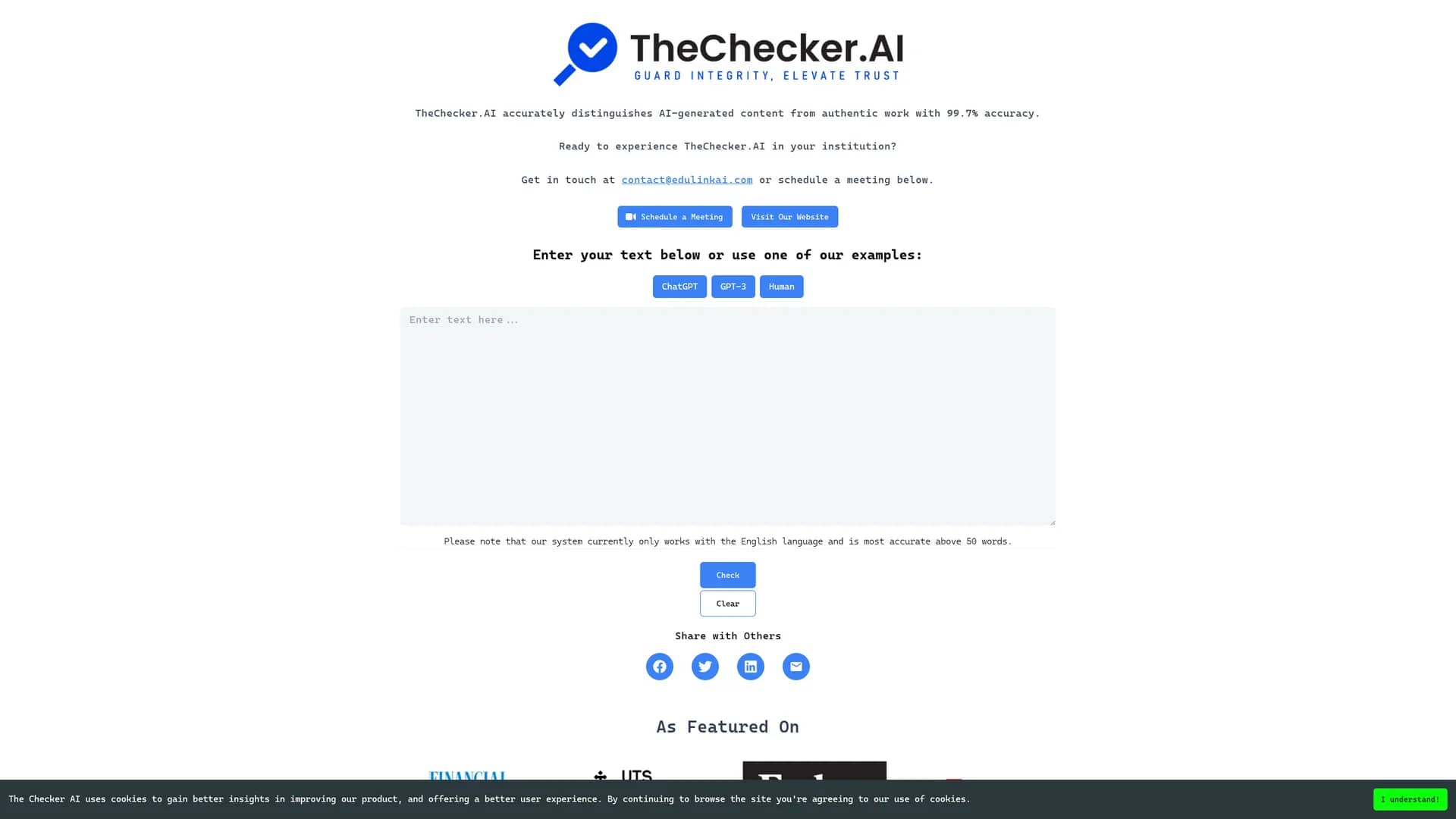 aicheatcheck homepage