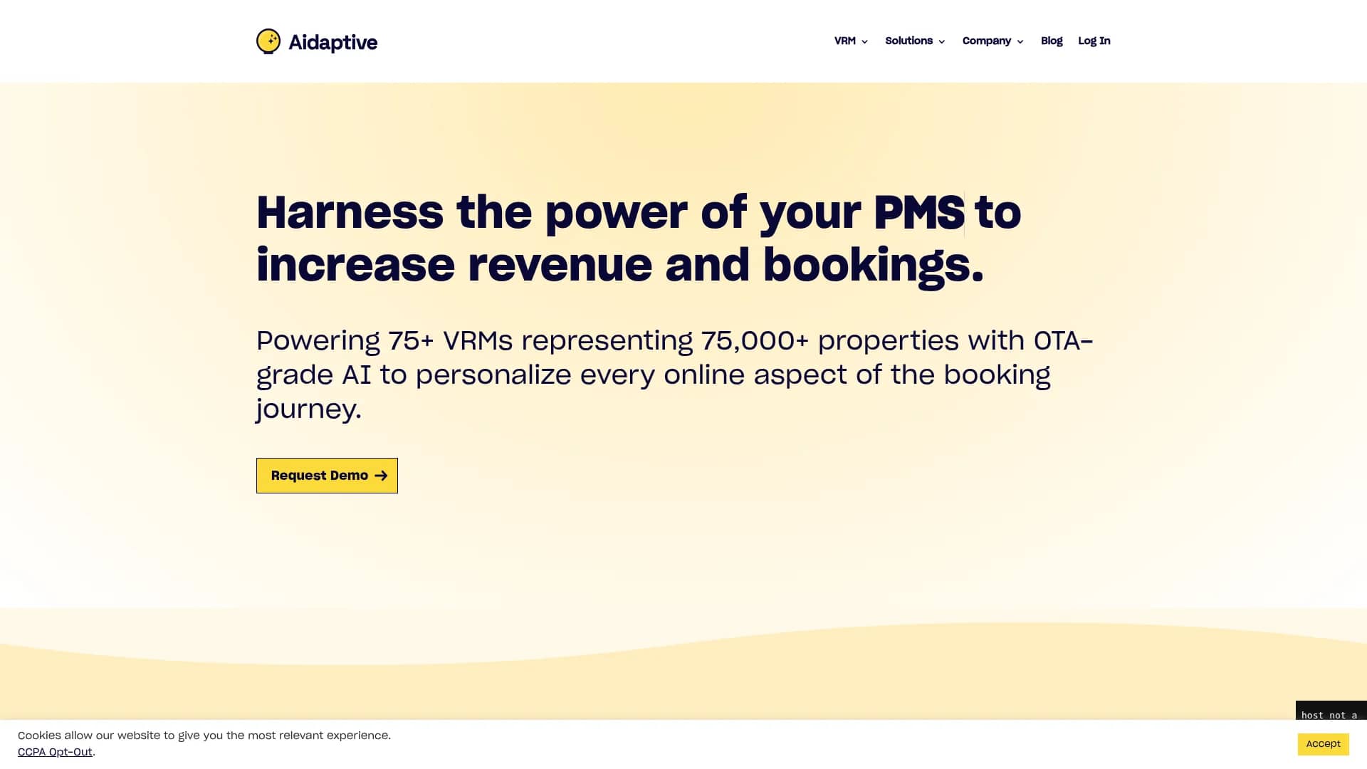 aidaptive homepage