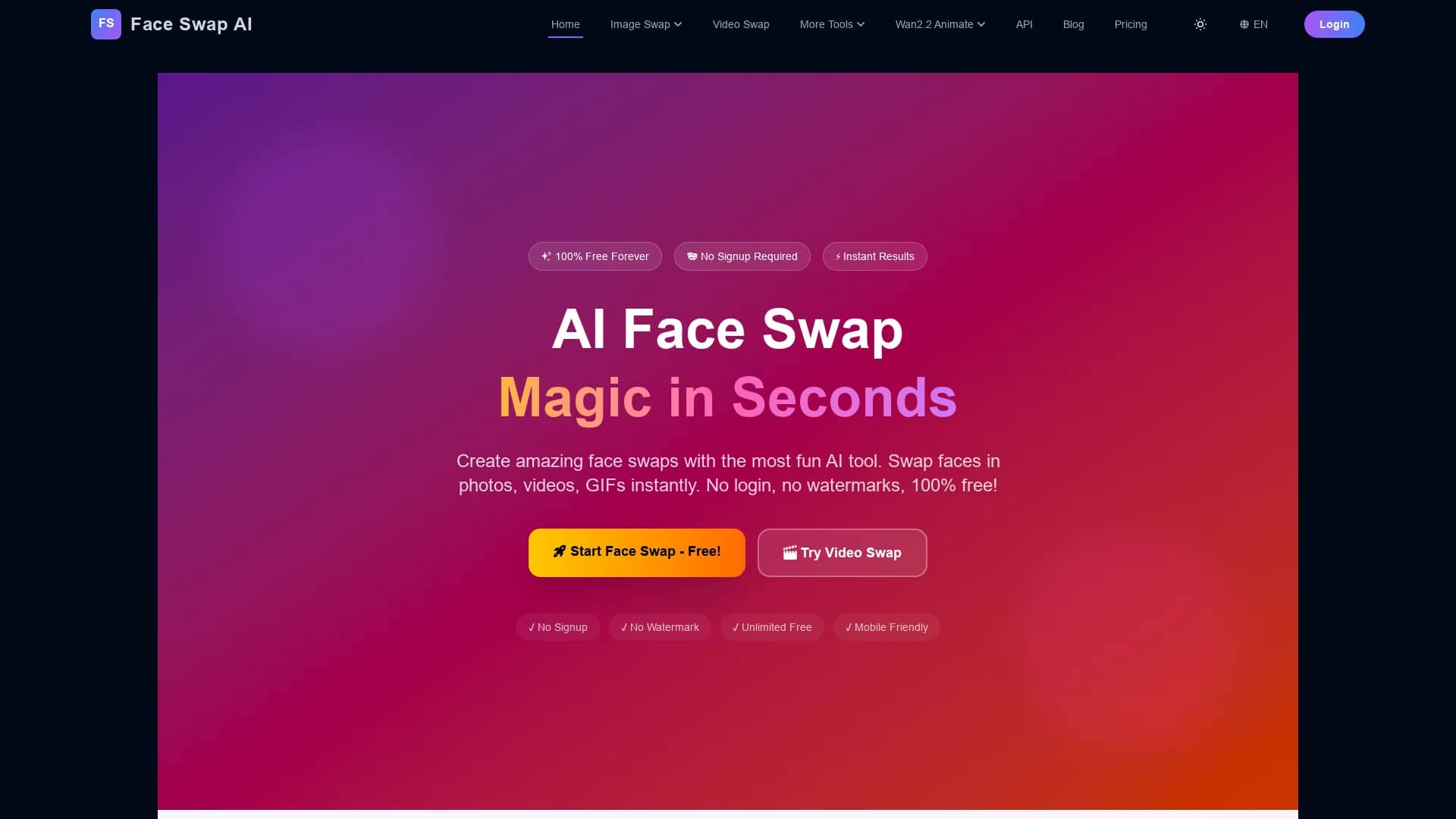 aifaceswap-com homepage