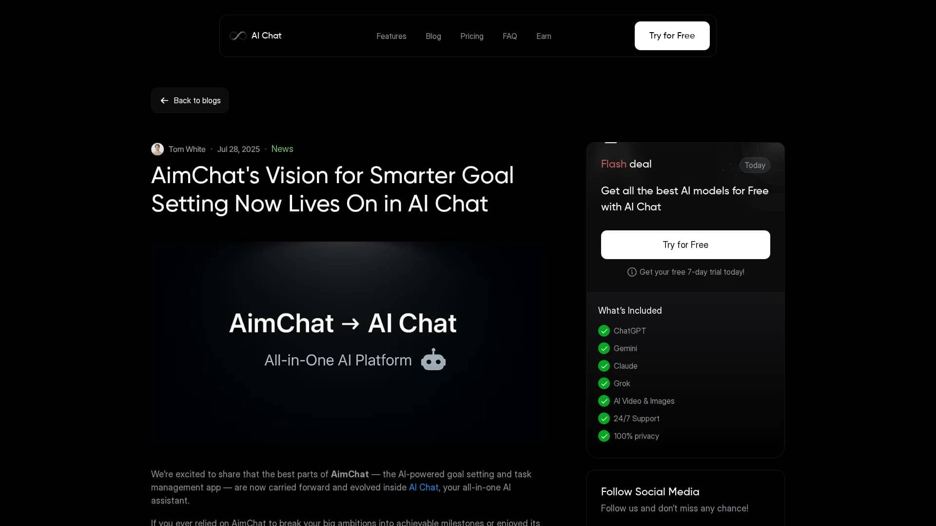 aimchat homepage