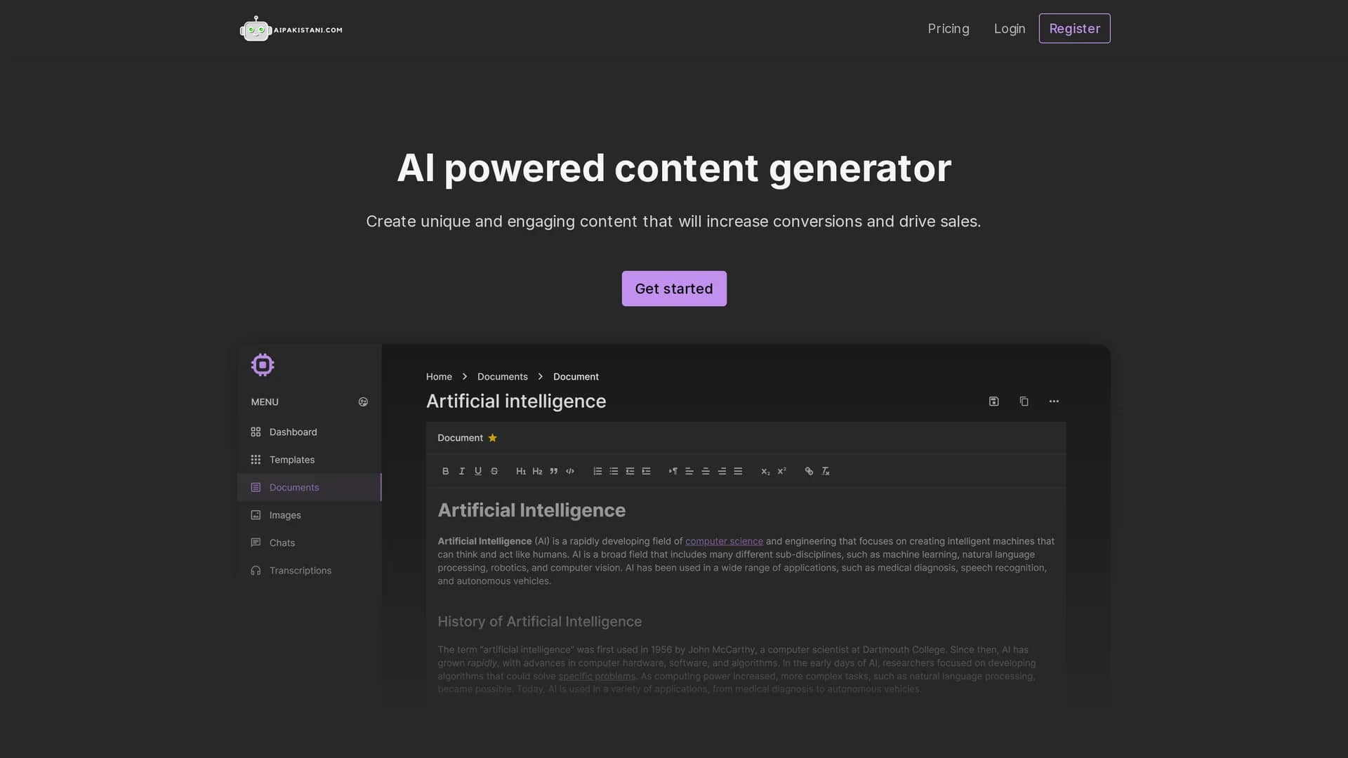 aipakistani homepage