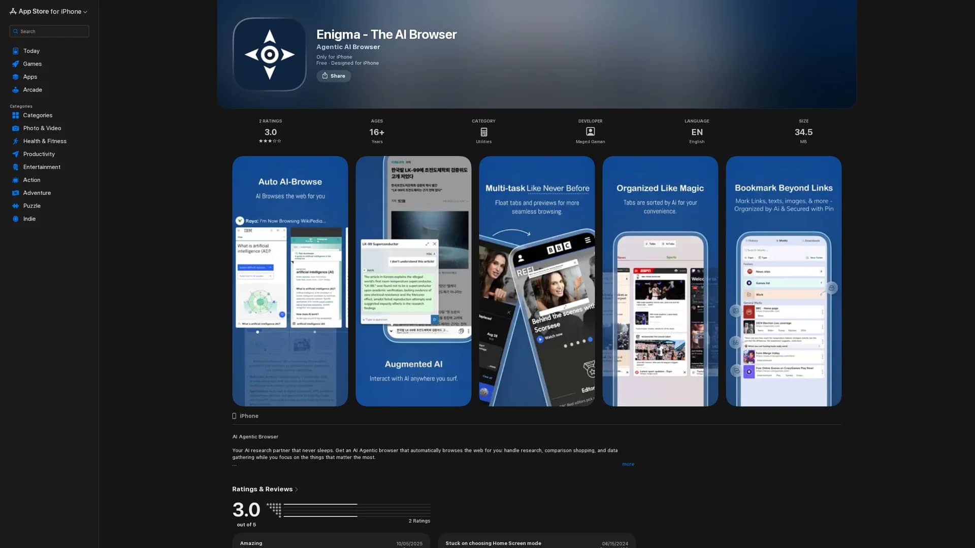 aiplix-the-ai-browser homepage