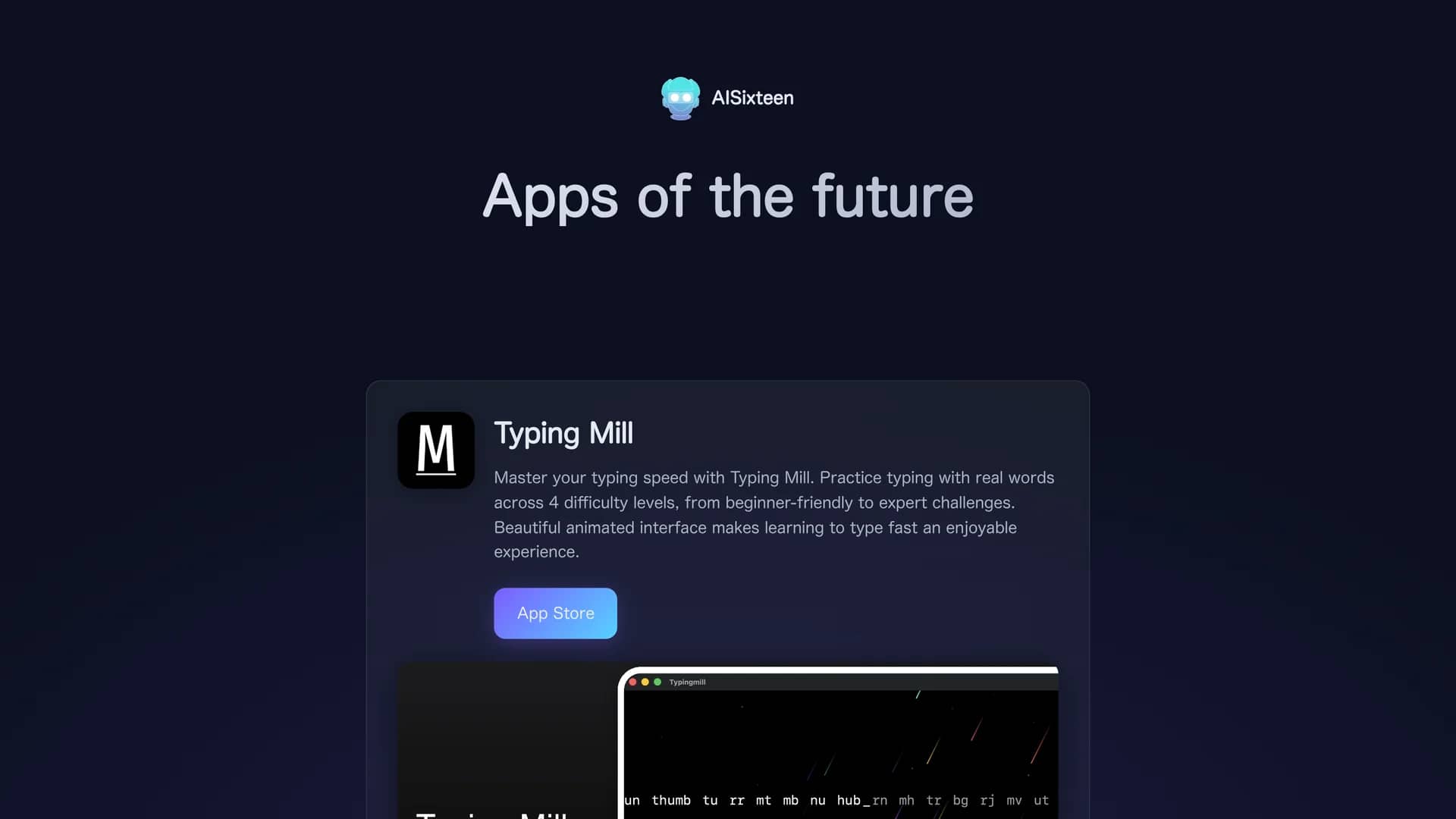 aisixteen homepage