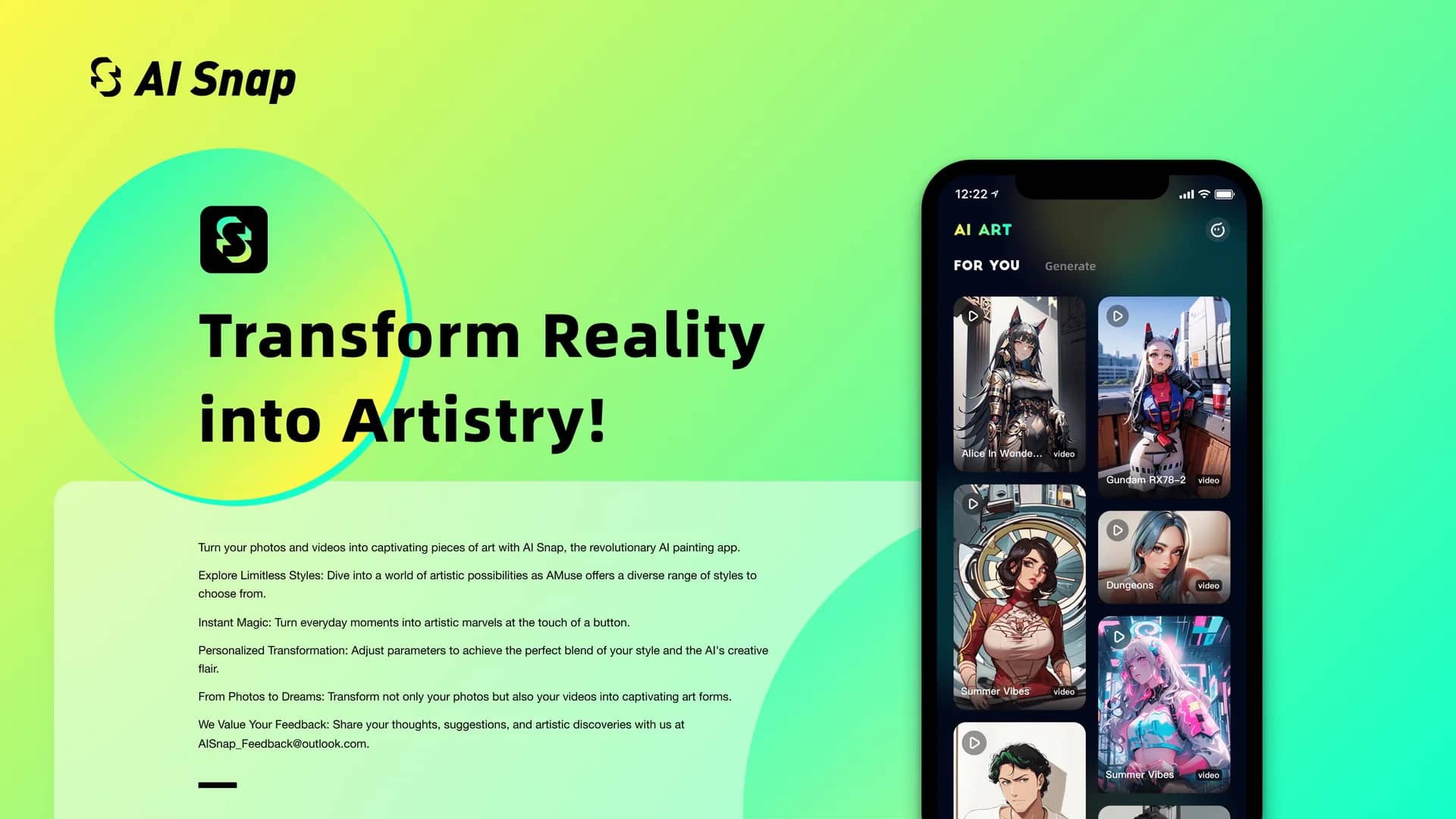 aisnap homepage