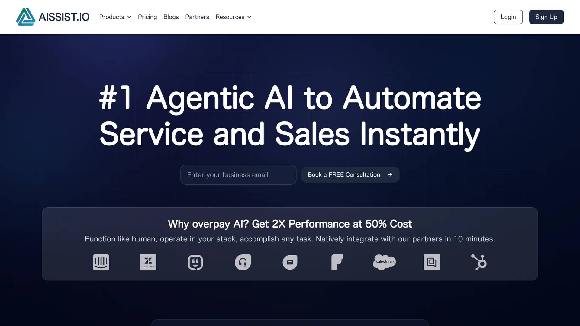aissistant homepage