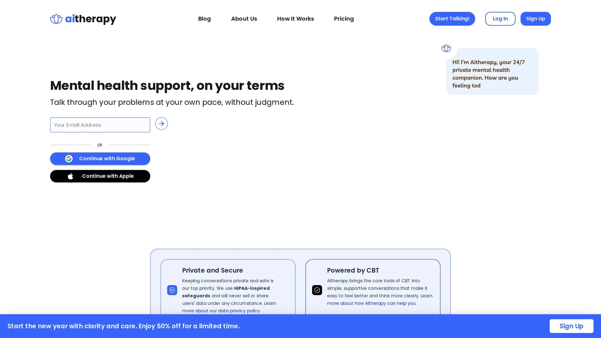 aitherapy homepage