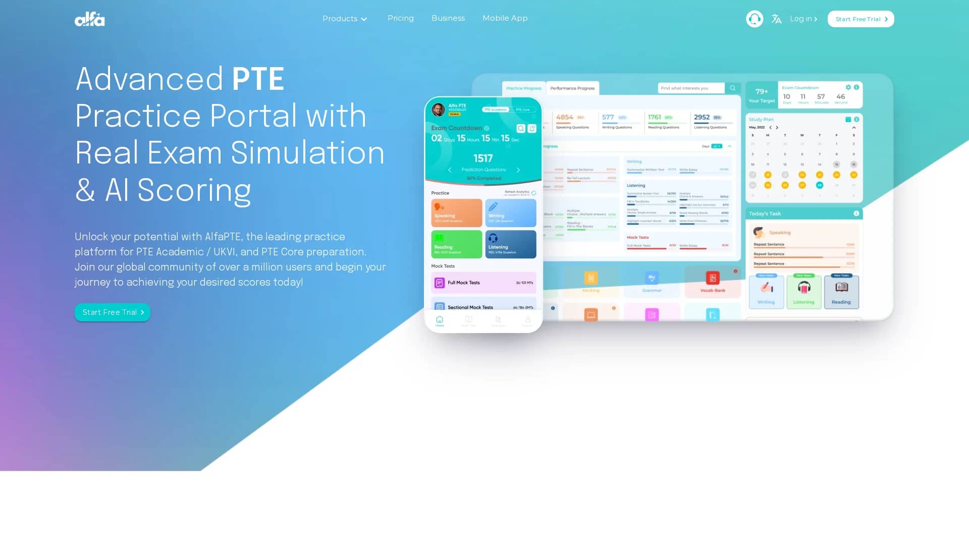 alfapte homepage