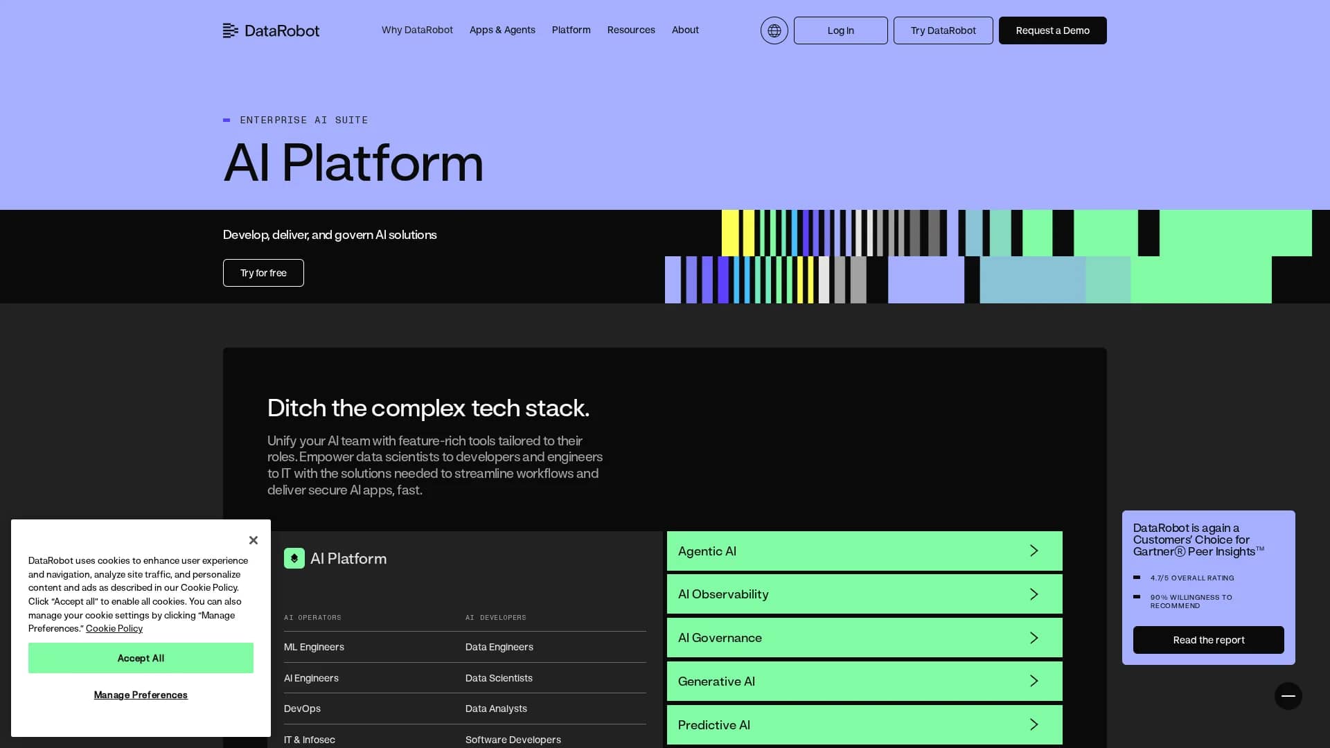 algorithmia homepage