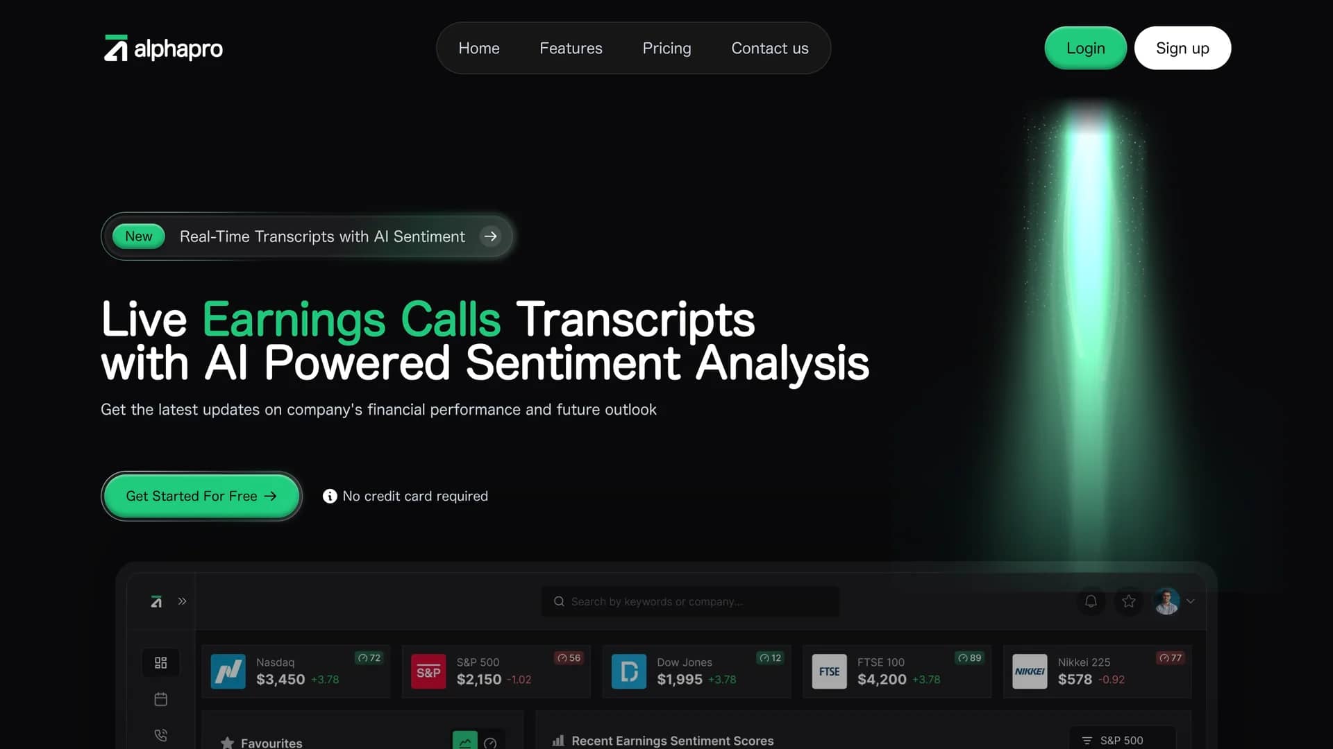 alphapro homepage