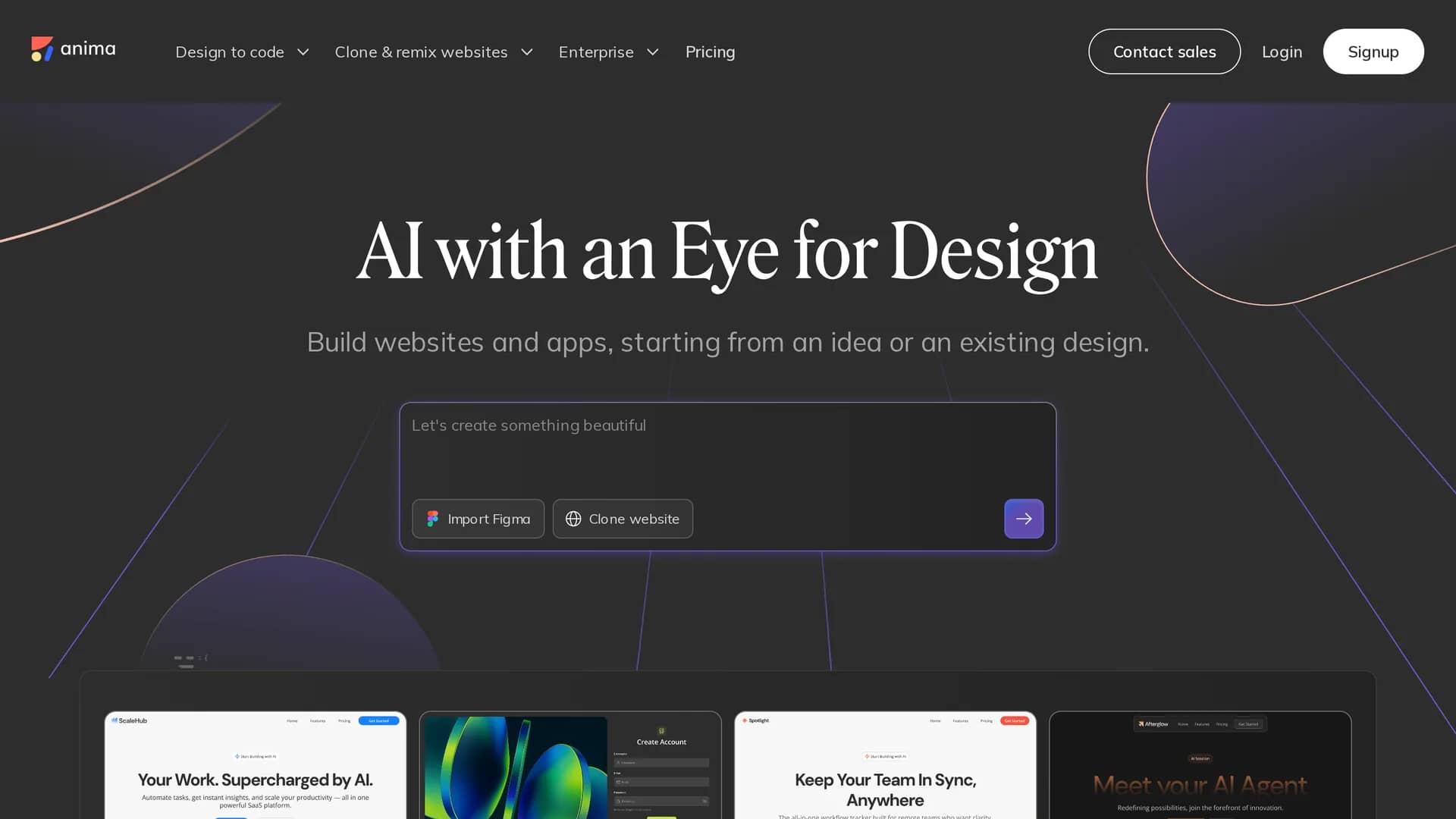 anima homepage