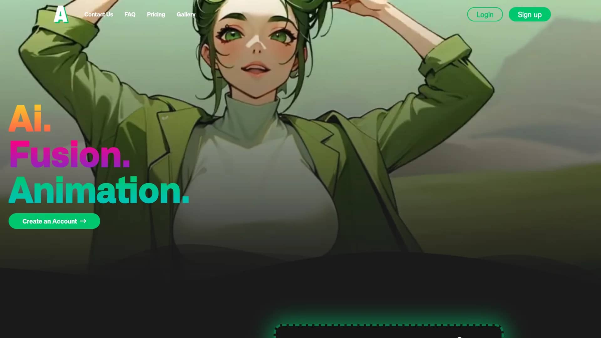 animatable homepage